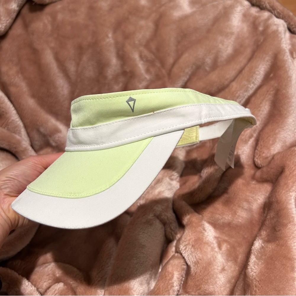 Ivivva kids Lime and White Visor